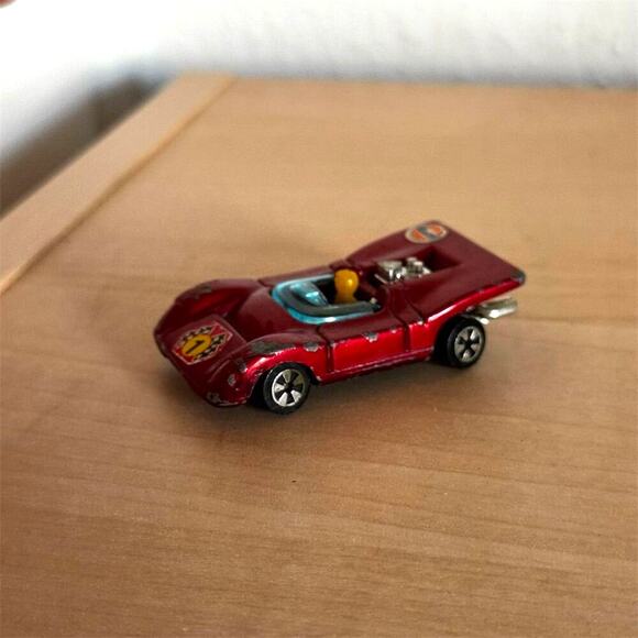 Vintage Tintoys Ligier JS/3 Eddie Cheever Gulf Race Car #1 Red Gulf Oil - Picture 5 of 7